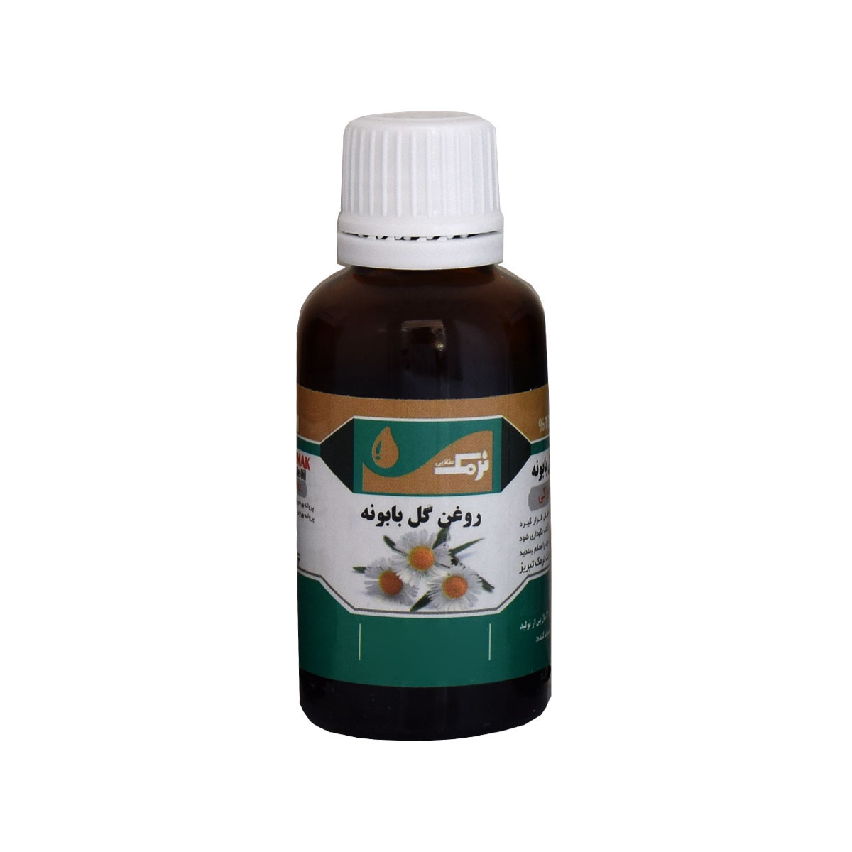 روغن مو و بدن نرمک طلایی مدل بابونه حجم 30 میلی لیتر
