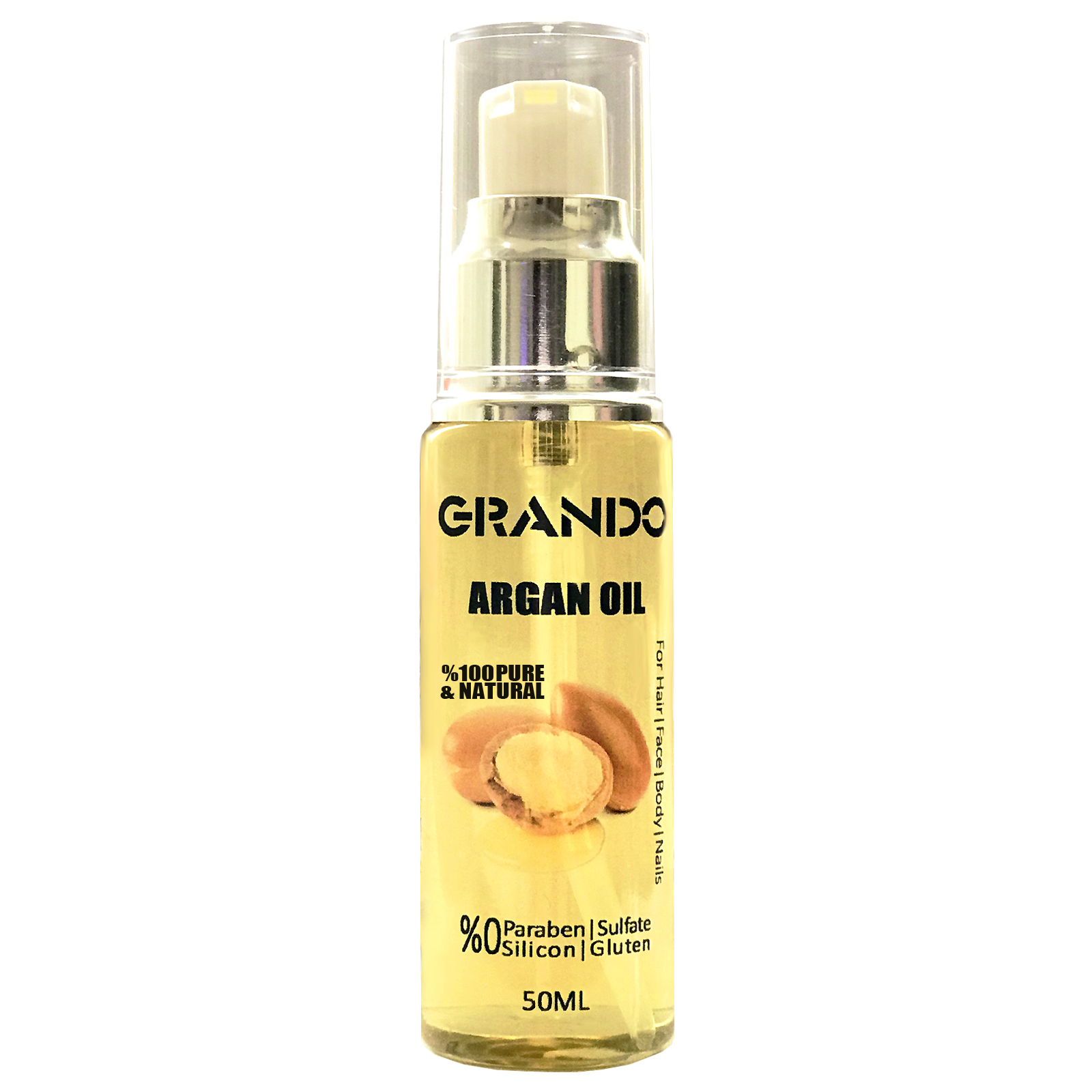 روغن مو و بدن گراندو مدل argan oil حجم 50 میلی لیتر