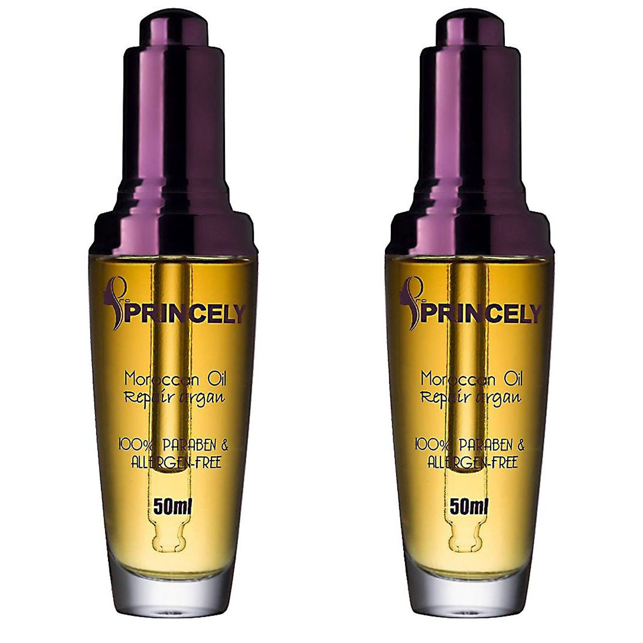 روغن مو پروپرنسلی مدل argan moroccan oil حجم 50 میلی لیتر بسته 2 عددی