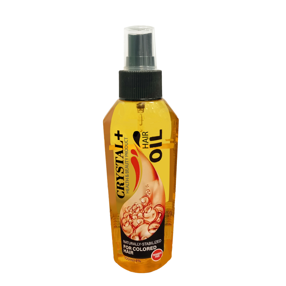 روغن مو کریستال مدل color hair حجم 100میلی لیتر