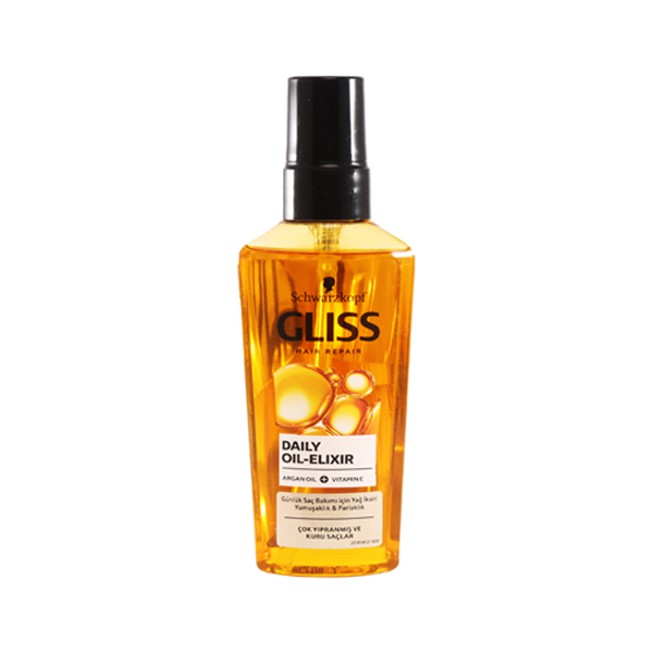 روغن مو گلیس مدل argan oil exir حجم 75 میلی لیتر