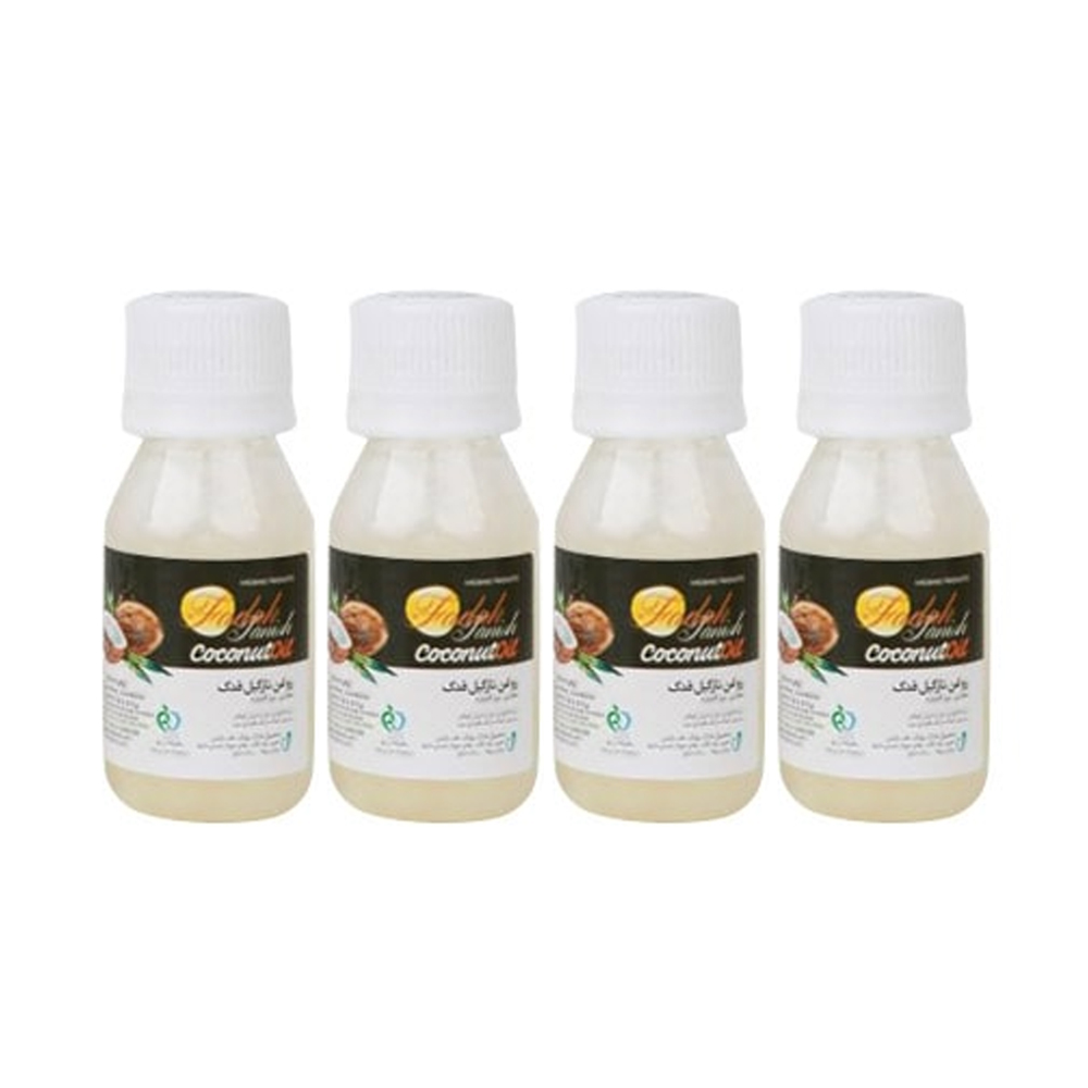 روغن نارگیل فدک تانیش مدل c4 حجم 50 میلی لیتر مجموعه 4 عددی