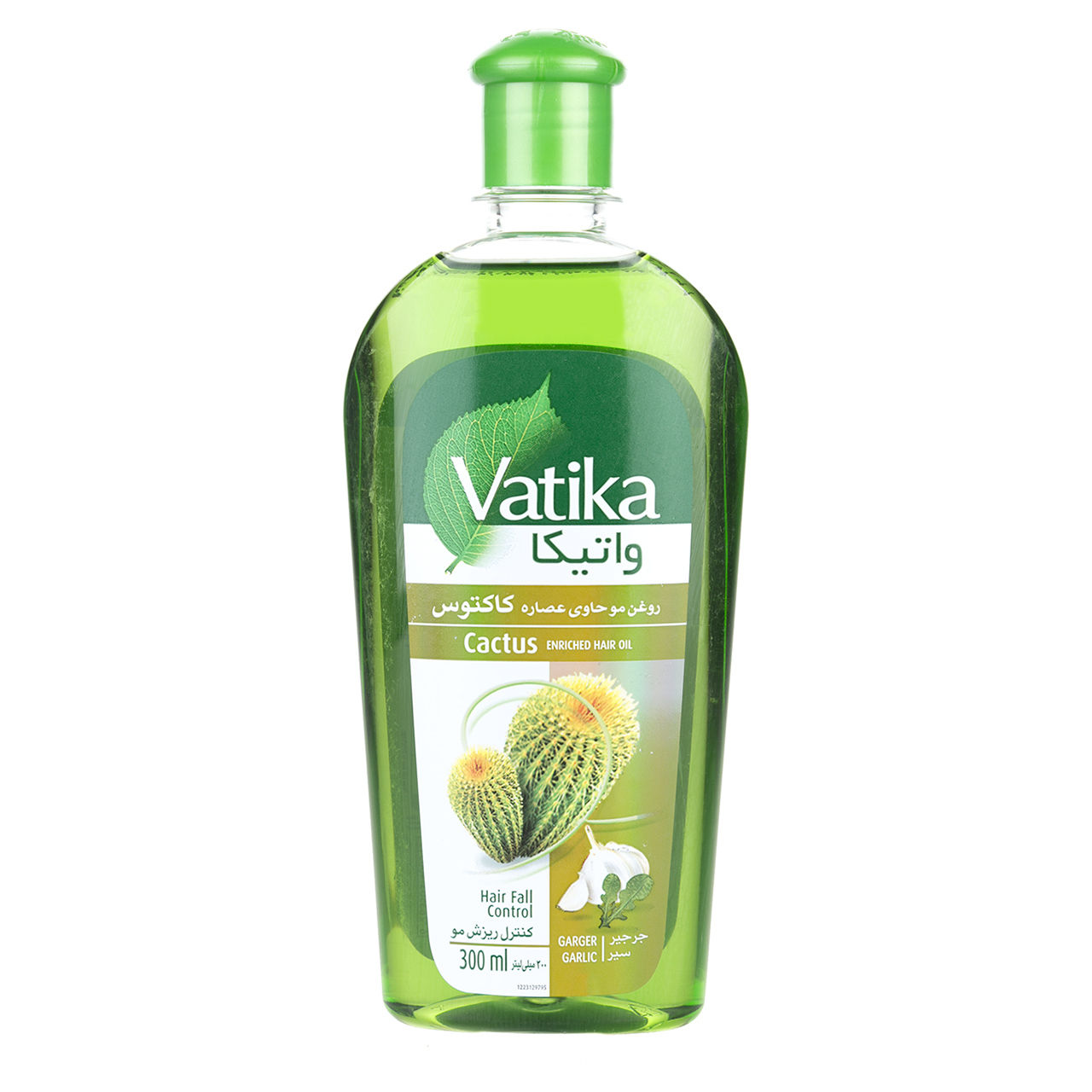 روغن کنترل ریزش مو واتیکا مدل cactus حجم 300 میلی لیتر