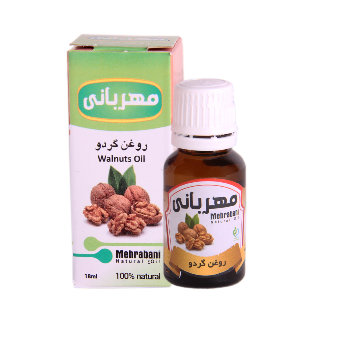 روغن گردو مهربانی کد 900 حجم 18 میلی لیتر