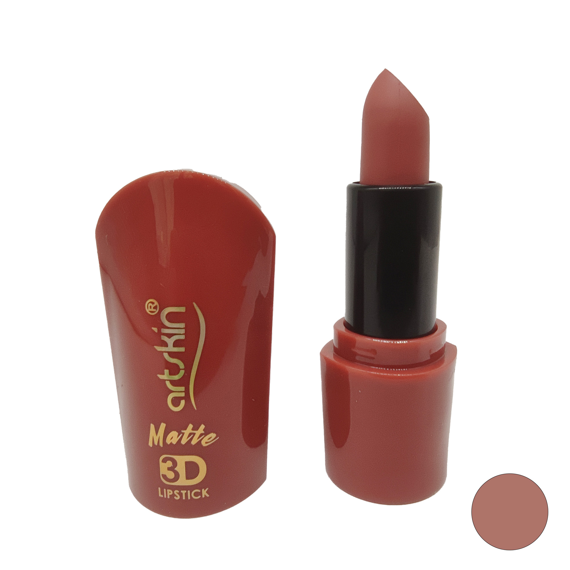 رژ لب جامد آرت‌اسکین مدل matte 3d شماره 07