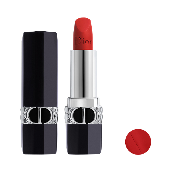 رژ لب جامد دیور مدل strong red شماره 888