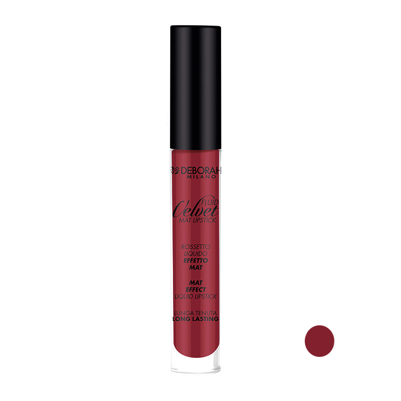 رژ لب مایع دبورا مدل velvet شماره 09