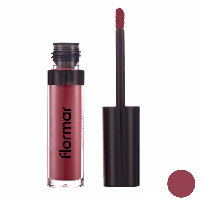 رژ لب مایع فلورمار مدل silk matte شماره 011