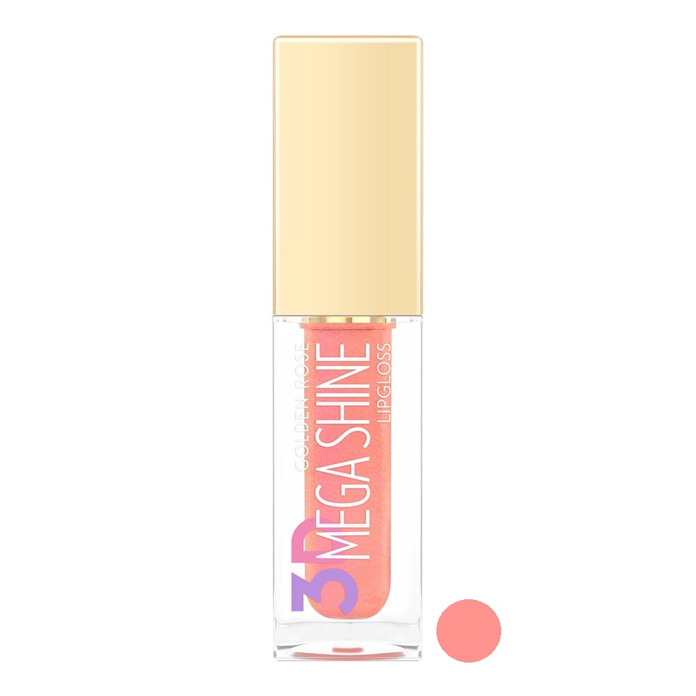 رژ لب مایع گلدن رز مدل mega shine شماره 116