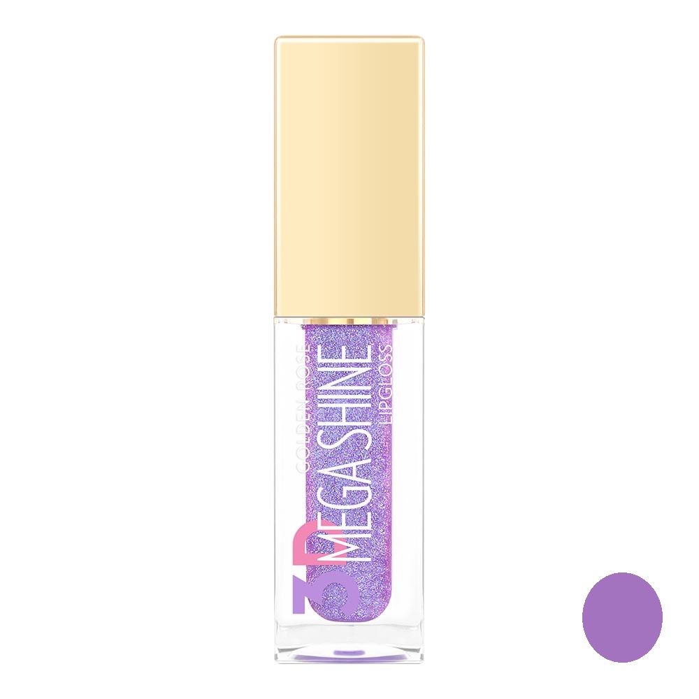 رژ لب مایع گلدن رز مدل mega shine شماره 122