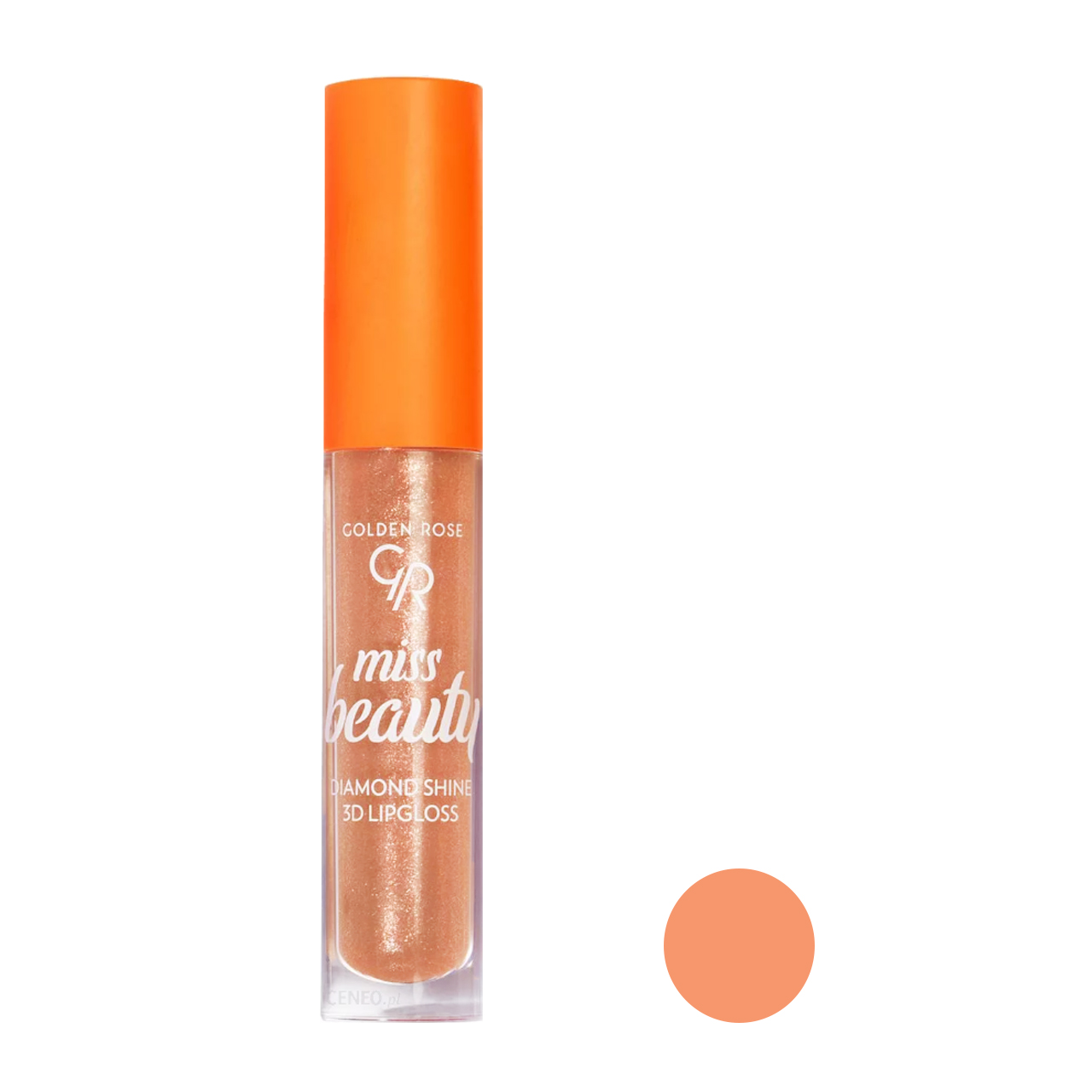 رژ لب مایع گلدن رز مدل miss beauty شماره 03
