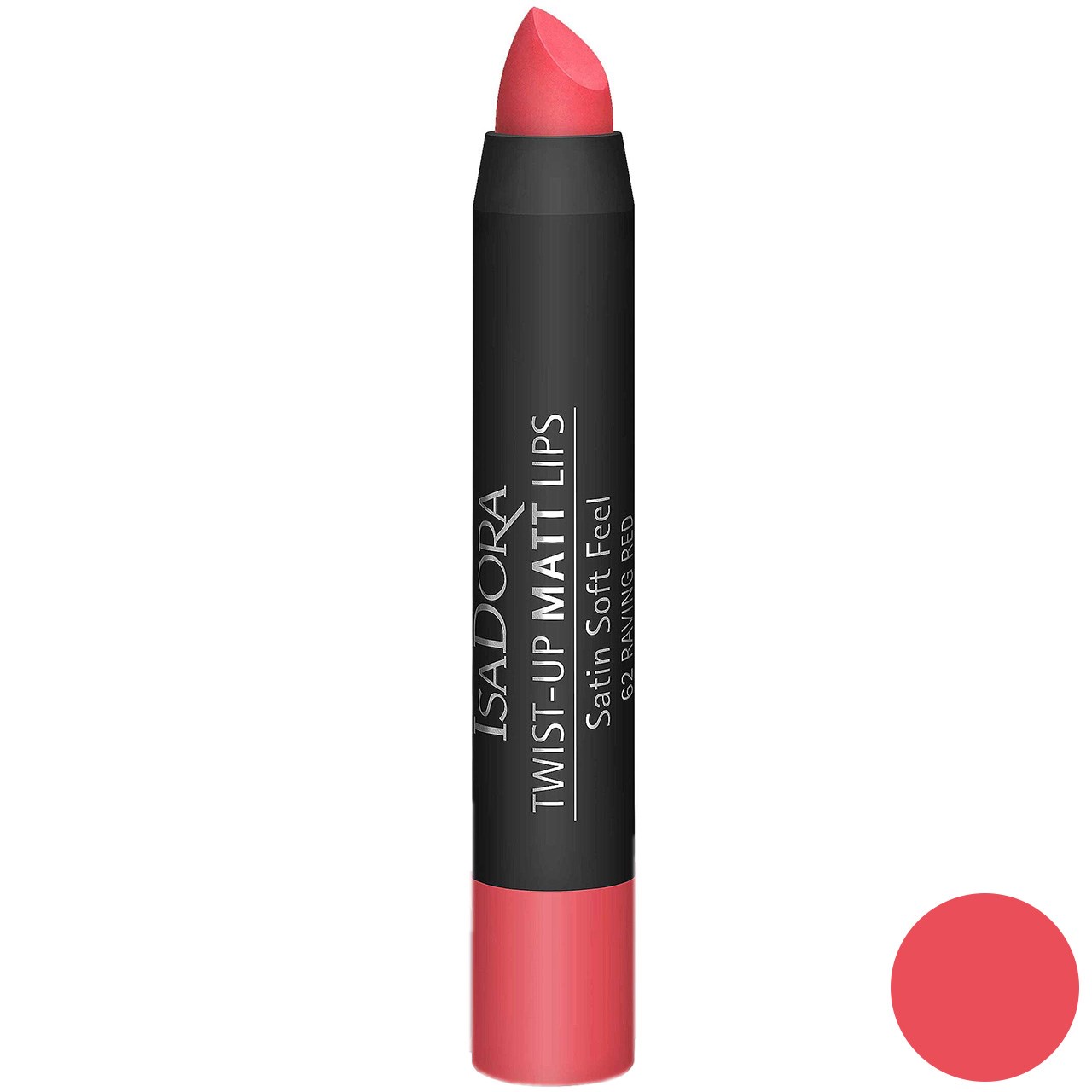 رژ لب مدادی ایزادورا سری twist up matt lips شماره 62