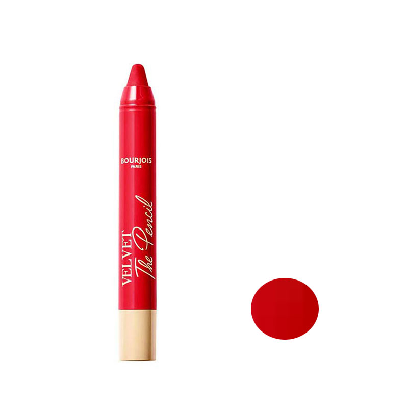 رژ لب مدادی بورژوآ مدل velvet the شماره 07