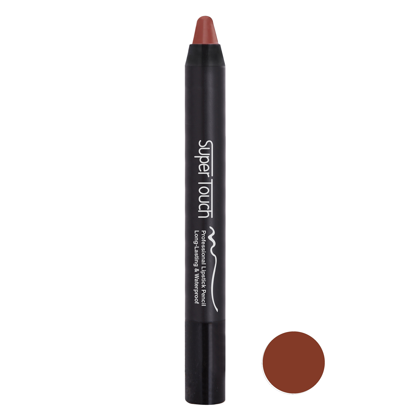 رژ لب مدادی سوپرتاچ شماره 12