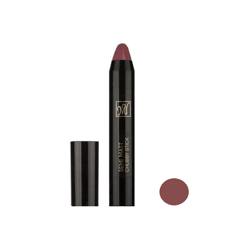 رژ لب مدادی مای مدل semi matt سری black diomond شماره 18