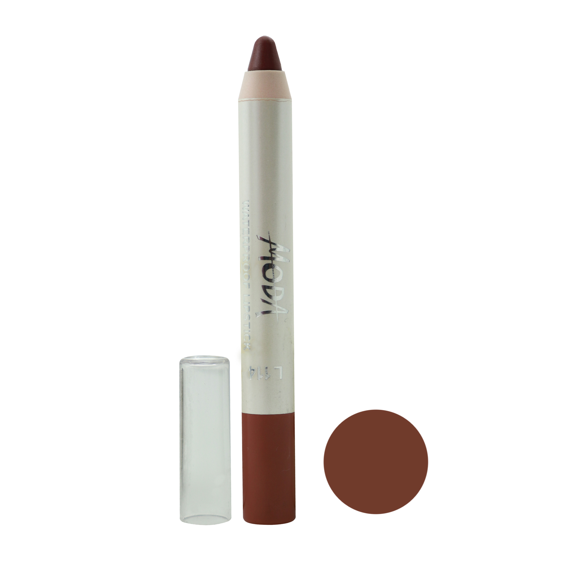 رژ لب مدادی مودا مدل waterproof شماره l114