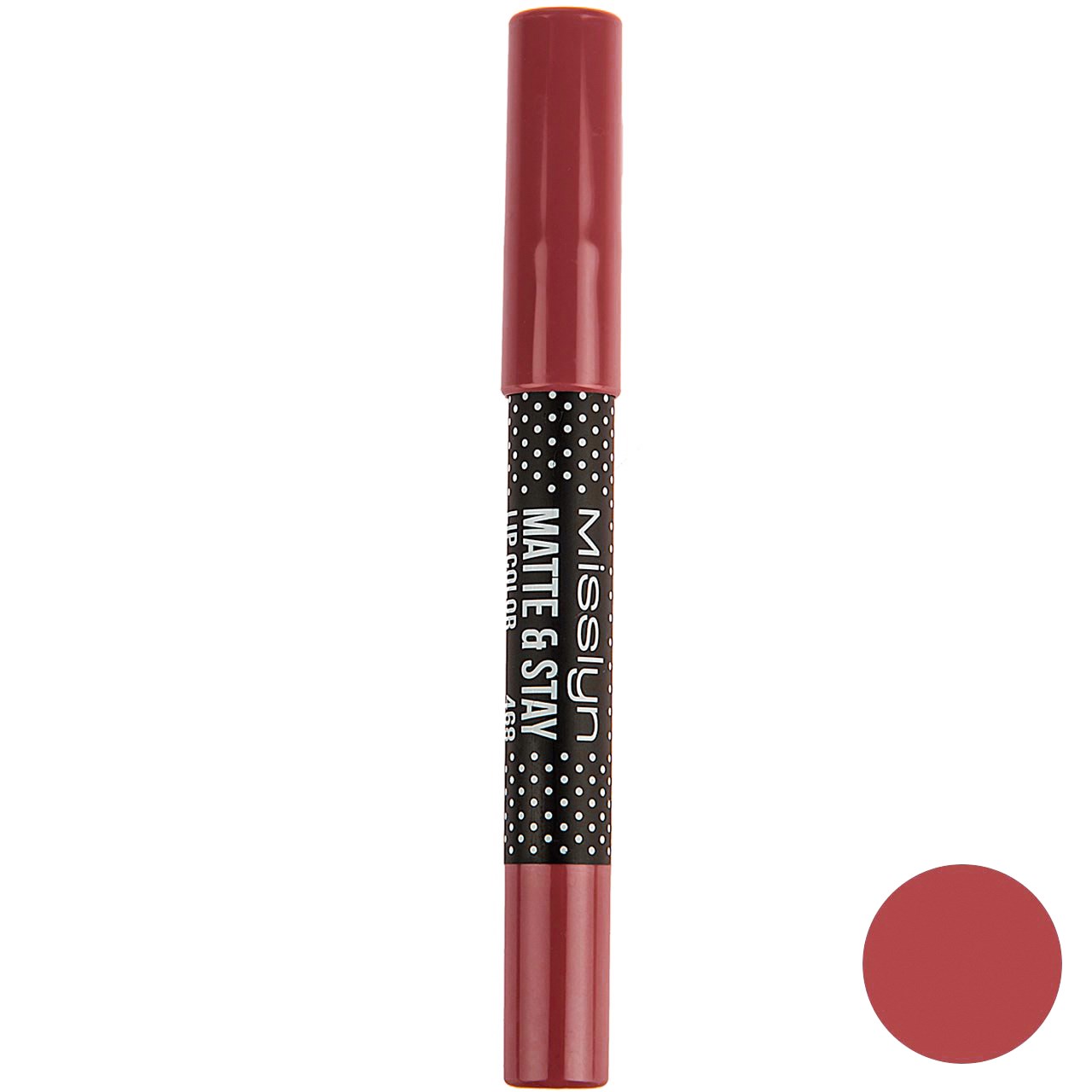 رژ لب مدادی میسلین سری matte and stay شماره 425