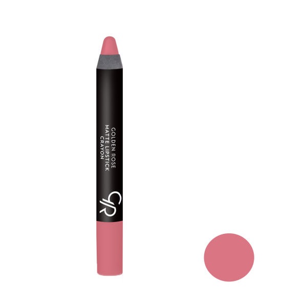 رژلب مدادی گلدن رز مدل crayon شماره 12