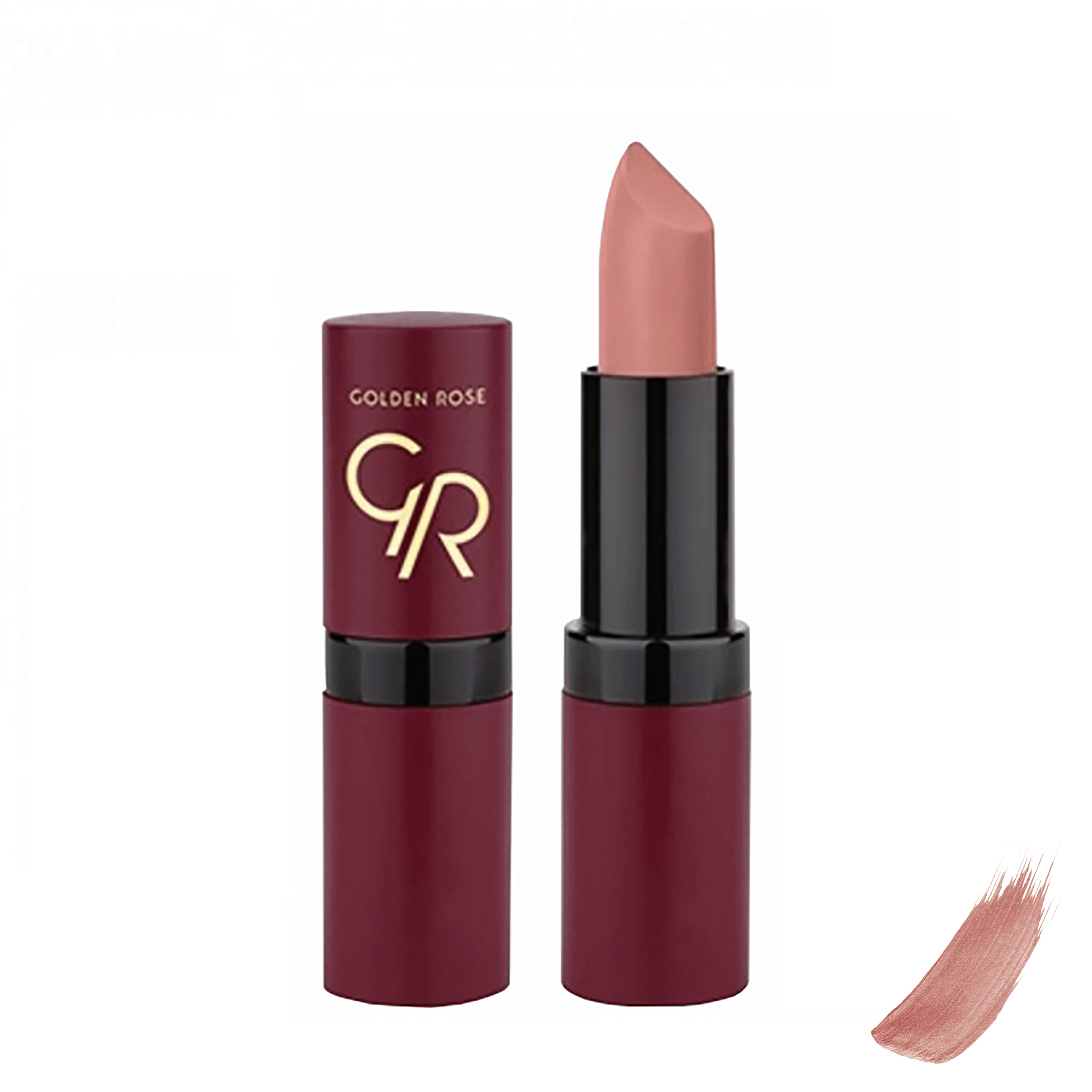 رژلب گلدن رز مدل velvet شماره 01