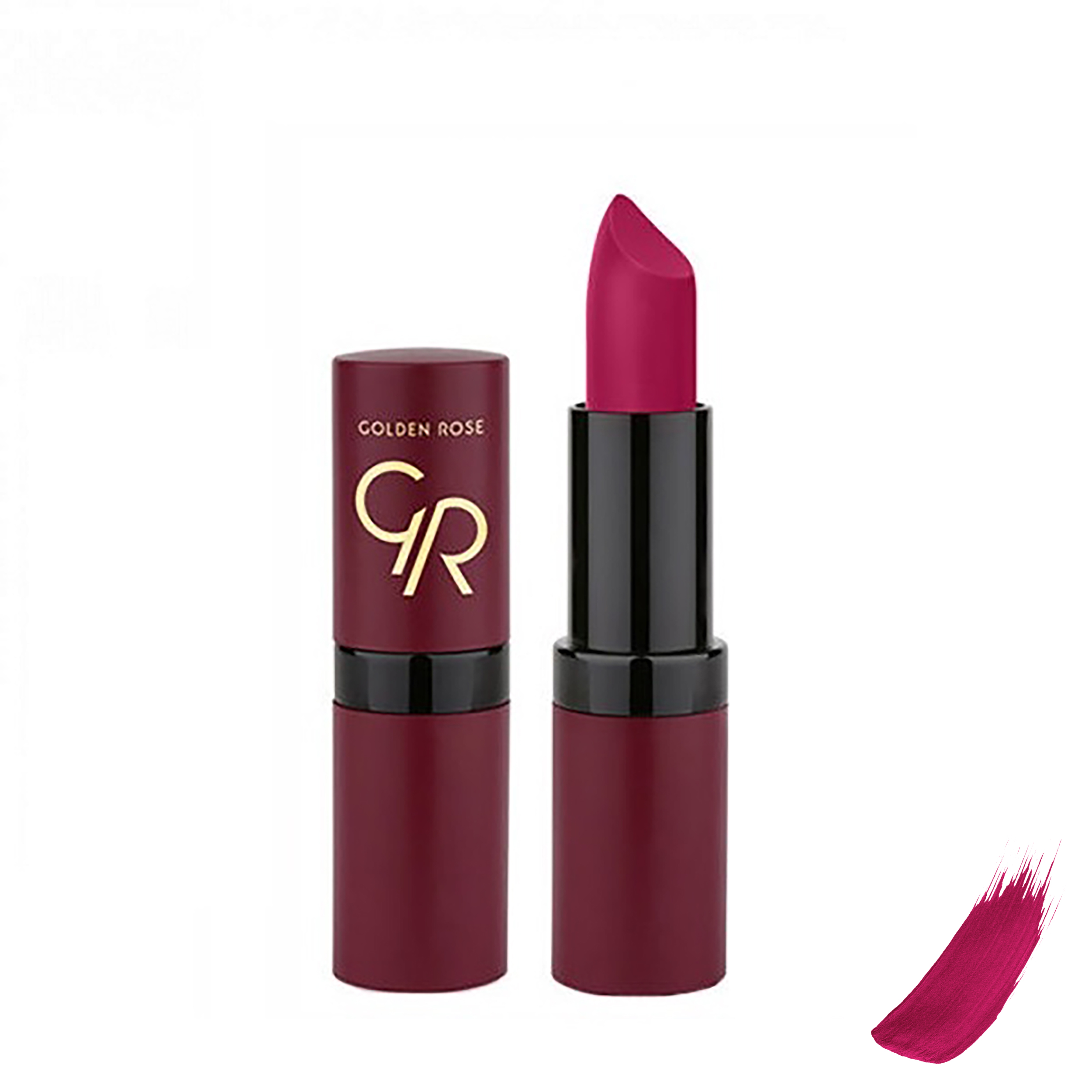 رژلب گلدن رز مدل velvet شماره 19