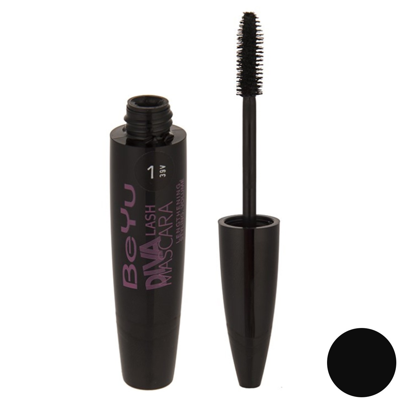 ریمل بی یو مدل diva lash شماره 01