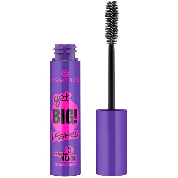 ریمل حجم دهنده اسنس مدل get big lashes triple black