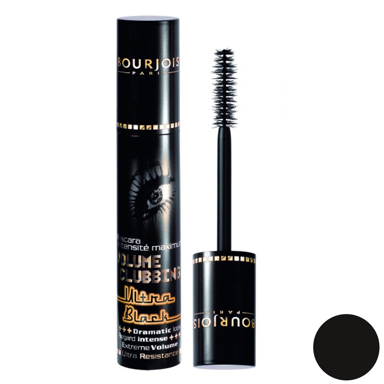 ریمل حجم دهنده بورژوآ مدل clubbing ultra black