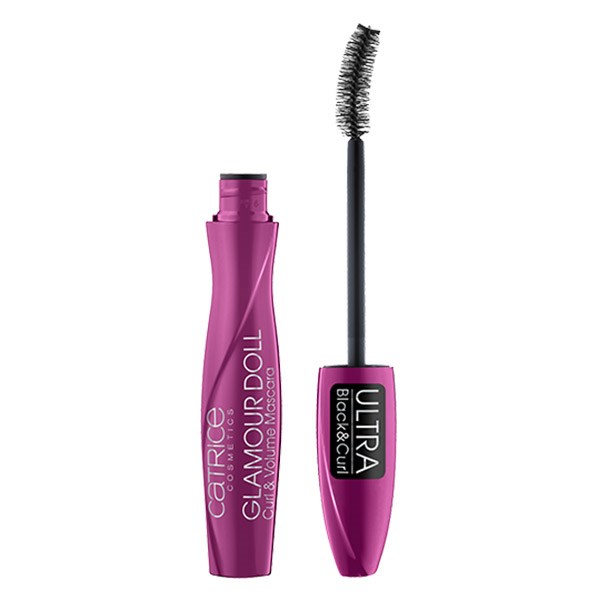 ریمل حجم دهنده و حالت دهنده کاتریس مدل glamour doll curl and volume