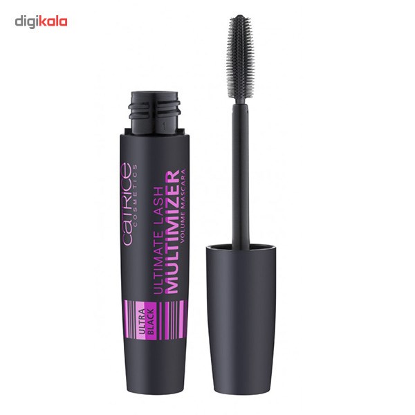 ریمل حجم دهنده کاتریس مدل ultimate lash multimizer volume ultra black