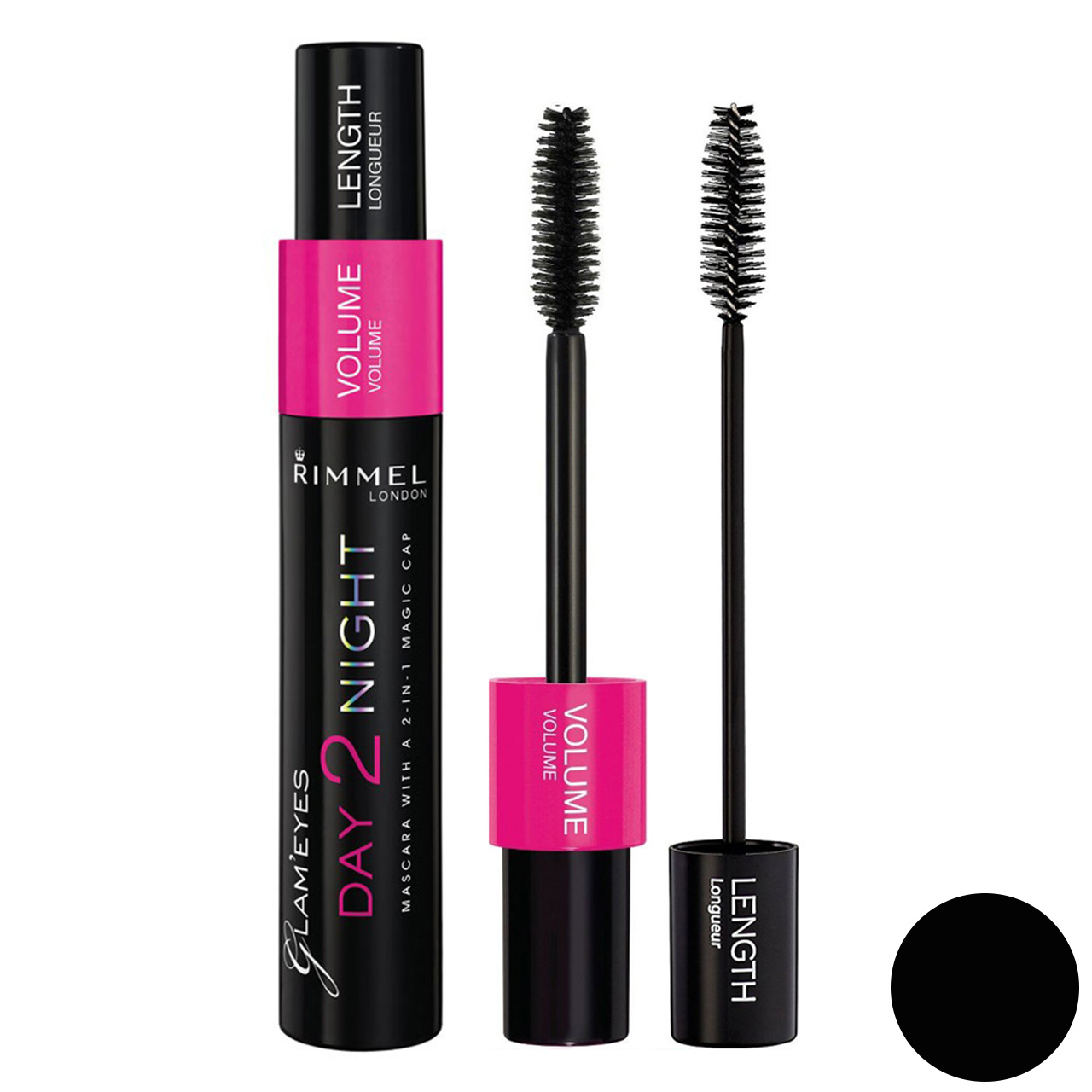 ریمل ضدآب ریمل لاندن مدل glameyes day 2 night شماره 001