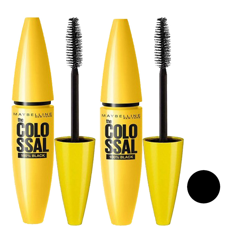 ریمل میبلین مدل colossal مجموعه 2 عددی