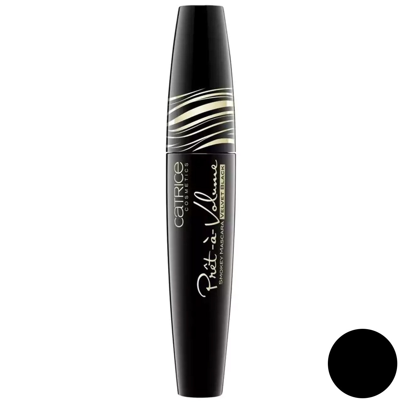 ریمل کاتریس سری pret a volume smokey مدل velvet black