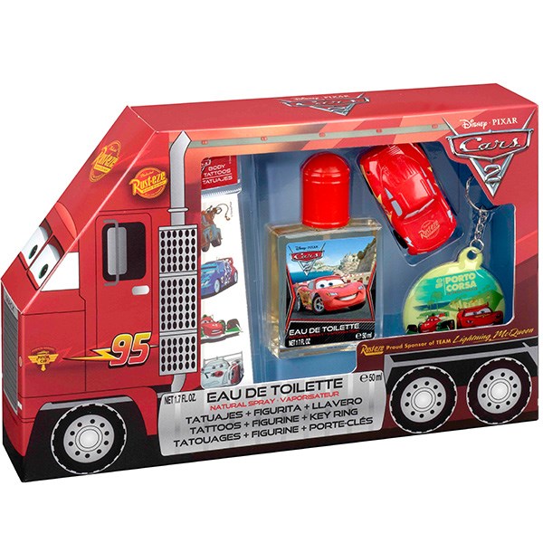 ست ادو تویلت کودک ایر وال cars حجم 50ml