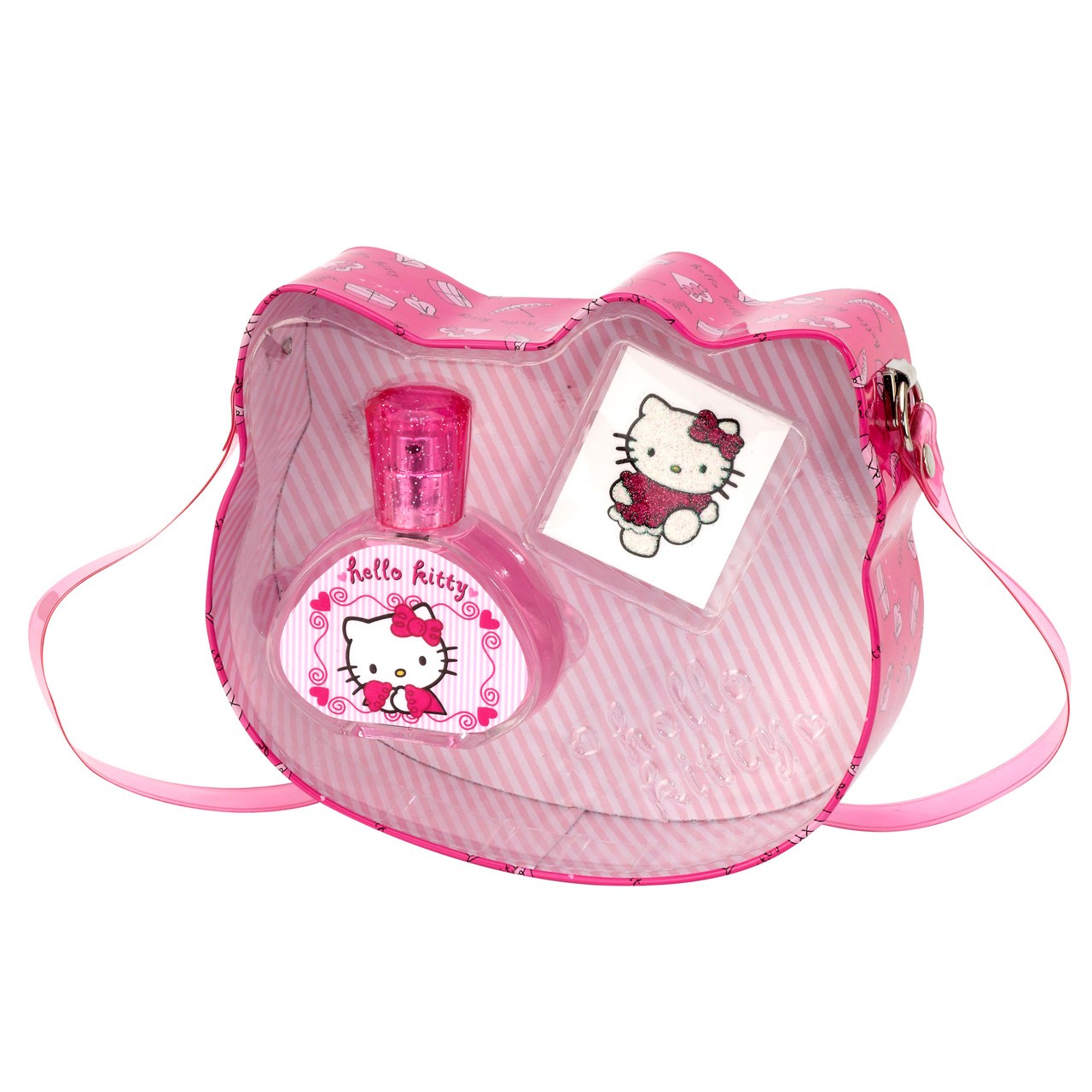 ست ادو تویلت کودک ایر وال مدل hello kitty metallic حجم 50 میلی لیتر