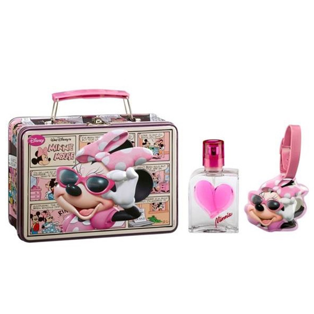 ست ادو تویلت کودک ایر وال مدل minnie metallic حجم 50 میلی لیتر