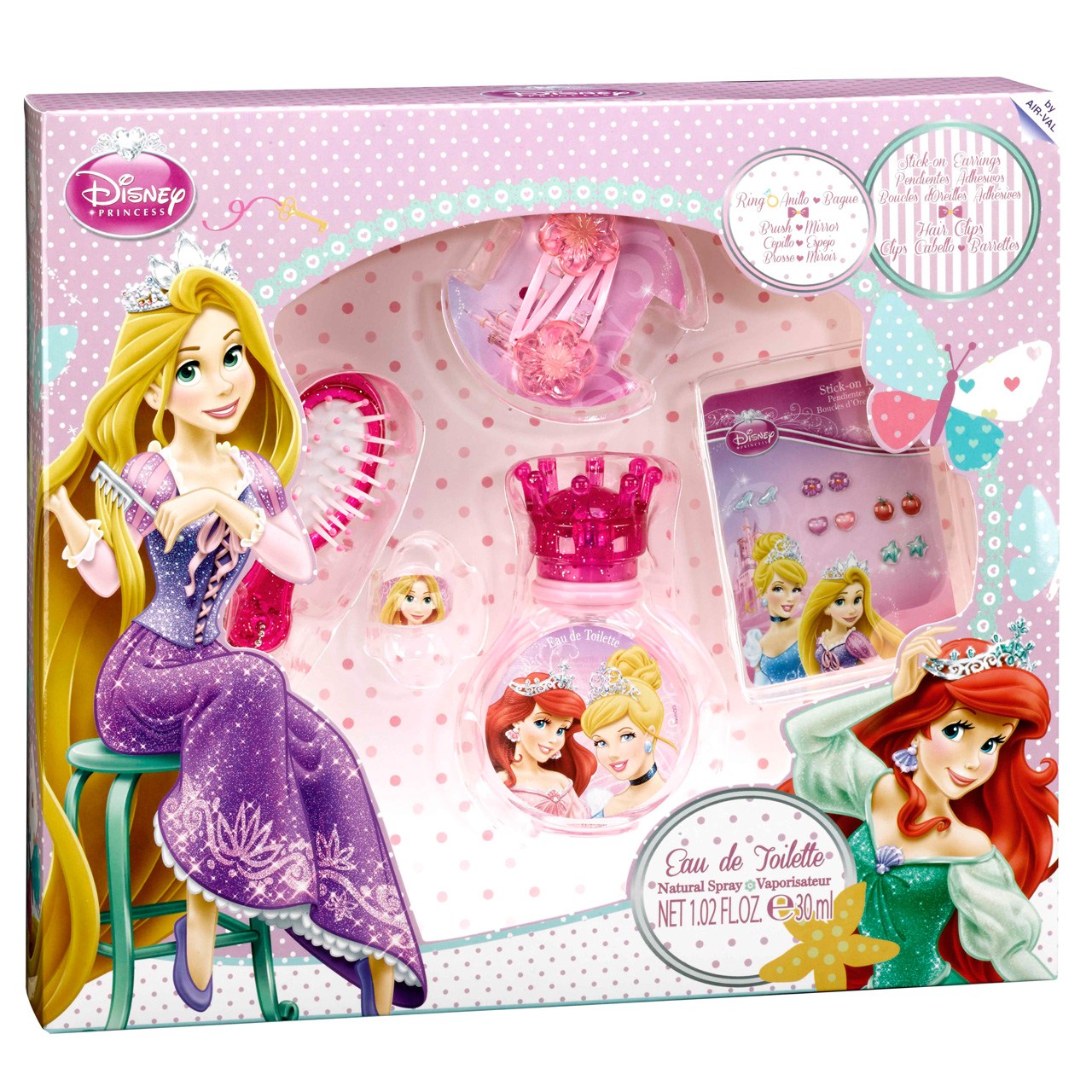 ست ادو تویلت کودک ایر وال مدل princes set حجم 30 میلی لیتر