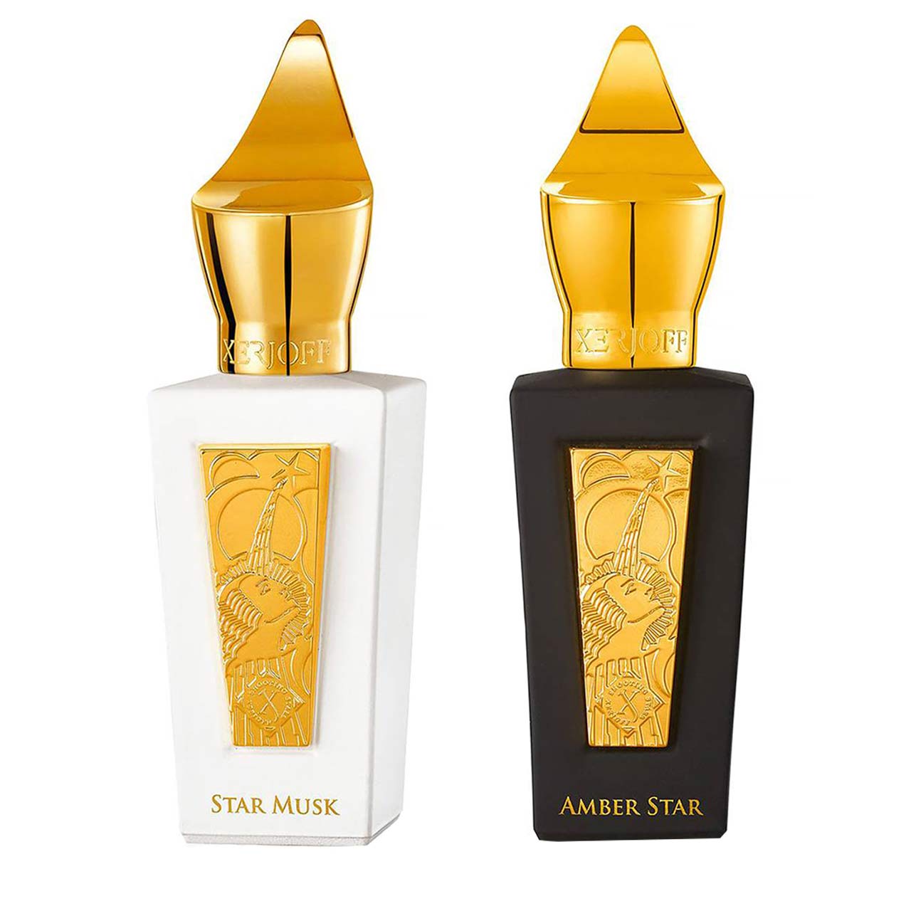 ست ادو پرفیوم زرژوف سری shooting stars مدل amber star و star musk حجم 50 میلی لیتر