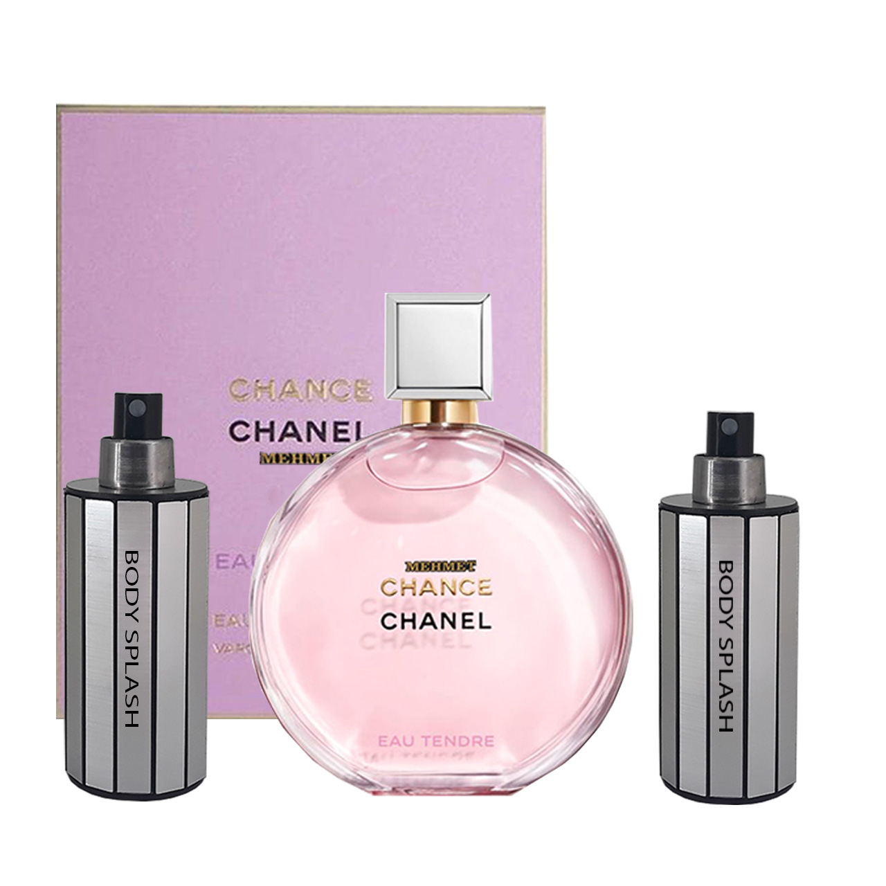 ست ادو پرفیوم زنانه مهمت مدل chanel chance حجم 100 میلی لیتر