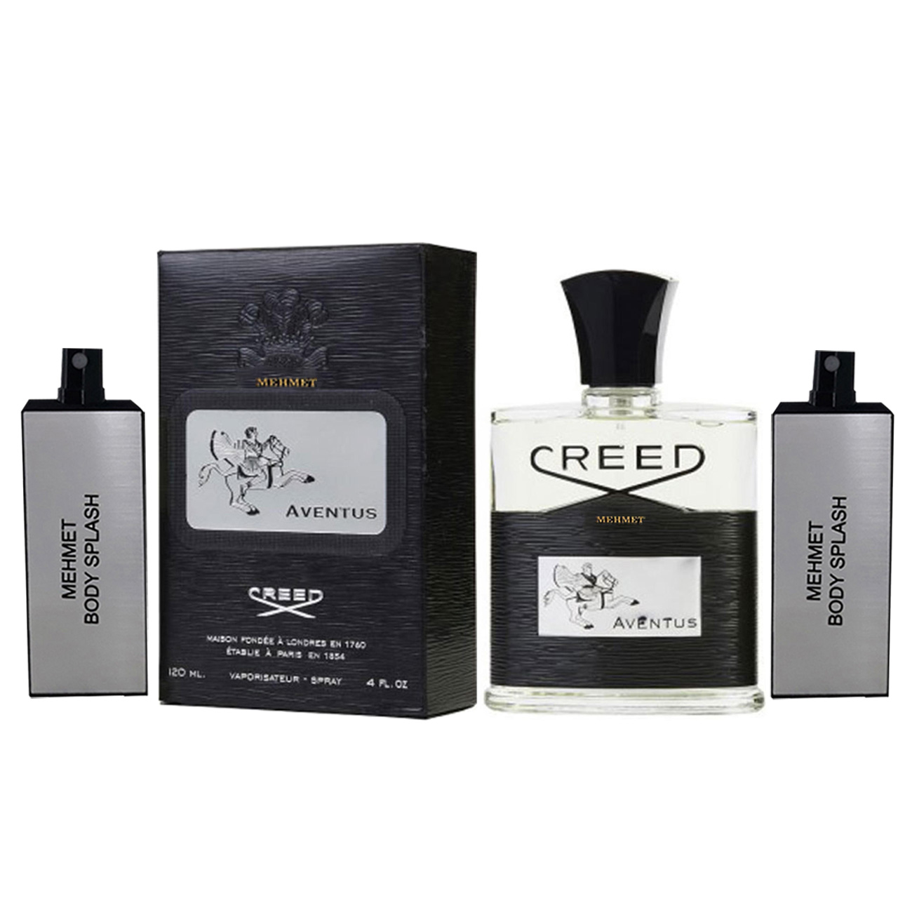 ست ادو پرفیوم مردانه مدل creed aventus حجم 120 میلی لیتر