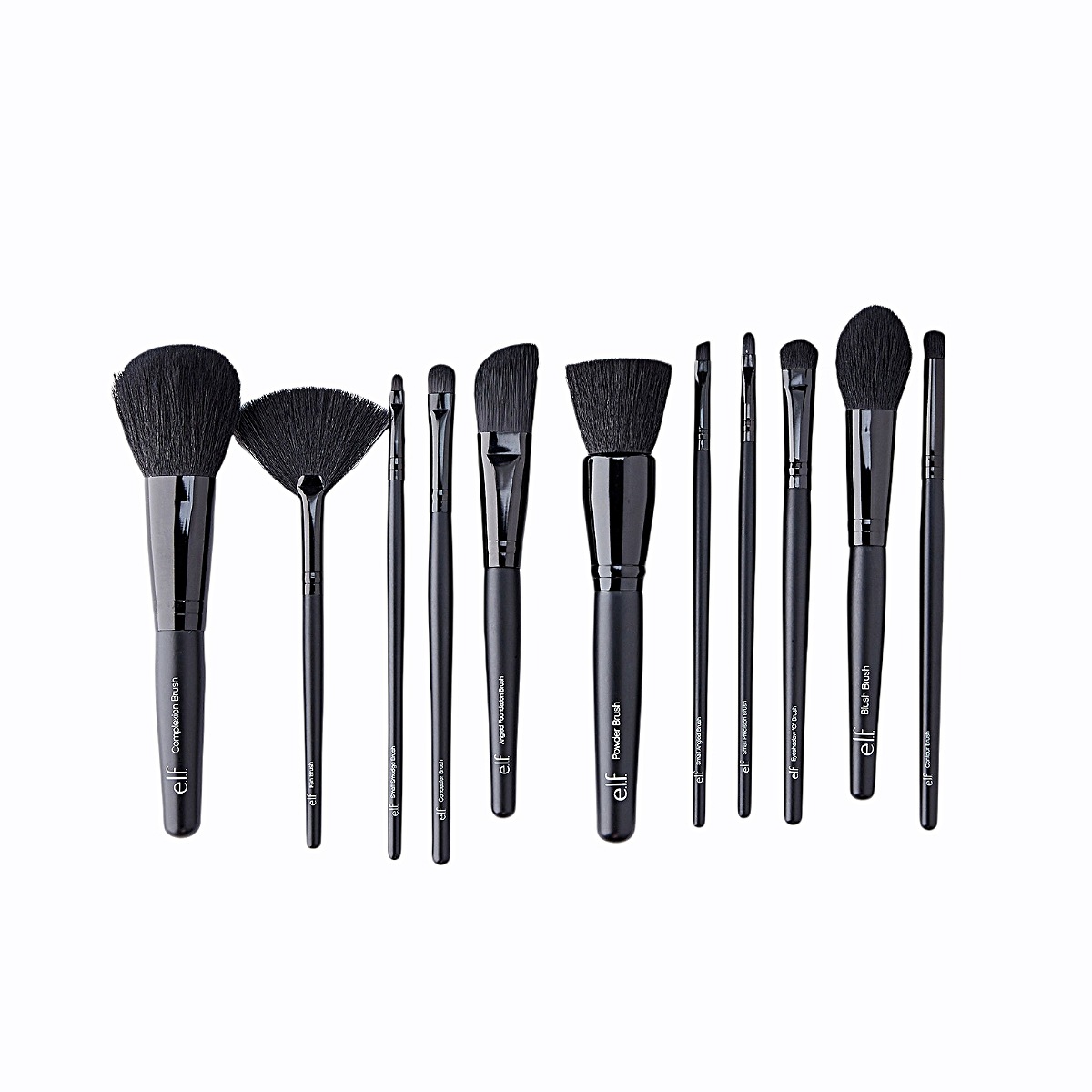 ست برس آرایشی ای.ال.اف مدل 012 مجموعه 11 عددی