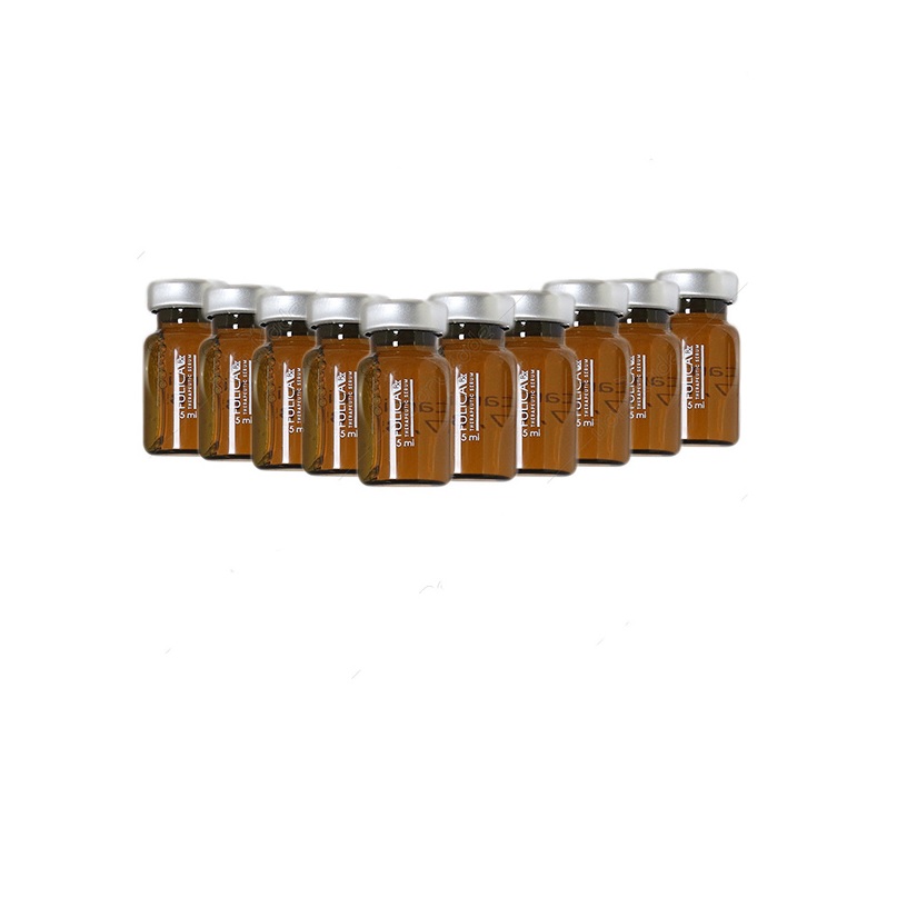 سرم تقویت کننده مو فولیکا مدل therapeutic ampoule حجم 7.5 میلی لیتر بسته 10 عددی
