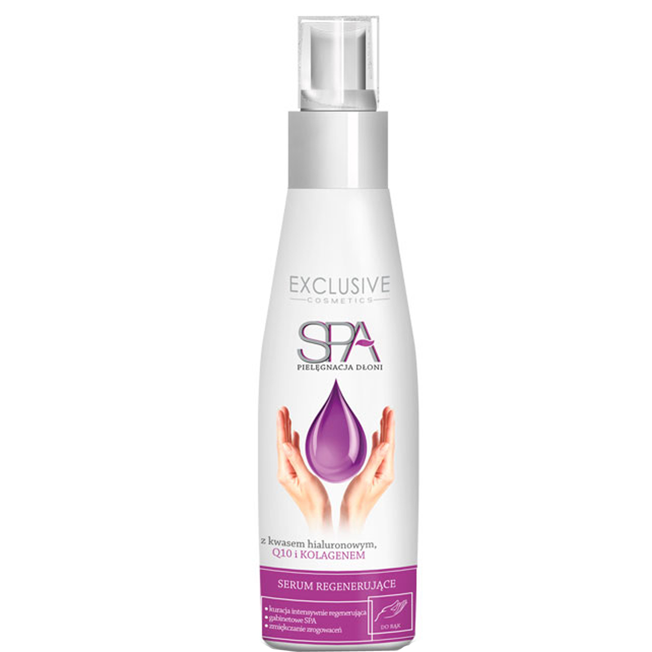 سرم دست اکسکلوسیو مدل hyaluronic acid حجم 100 میلی لیتر