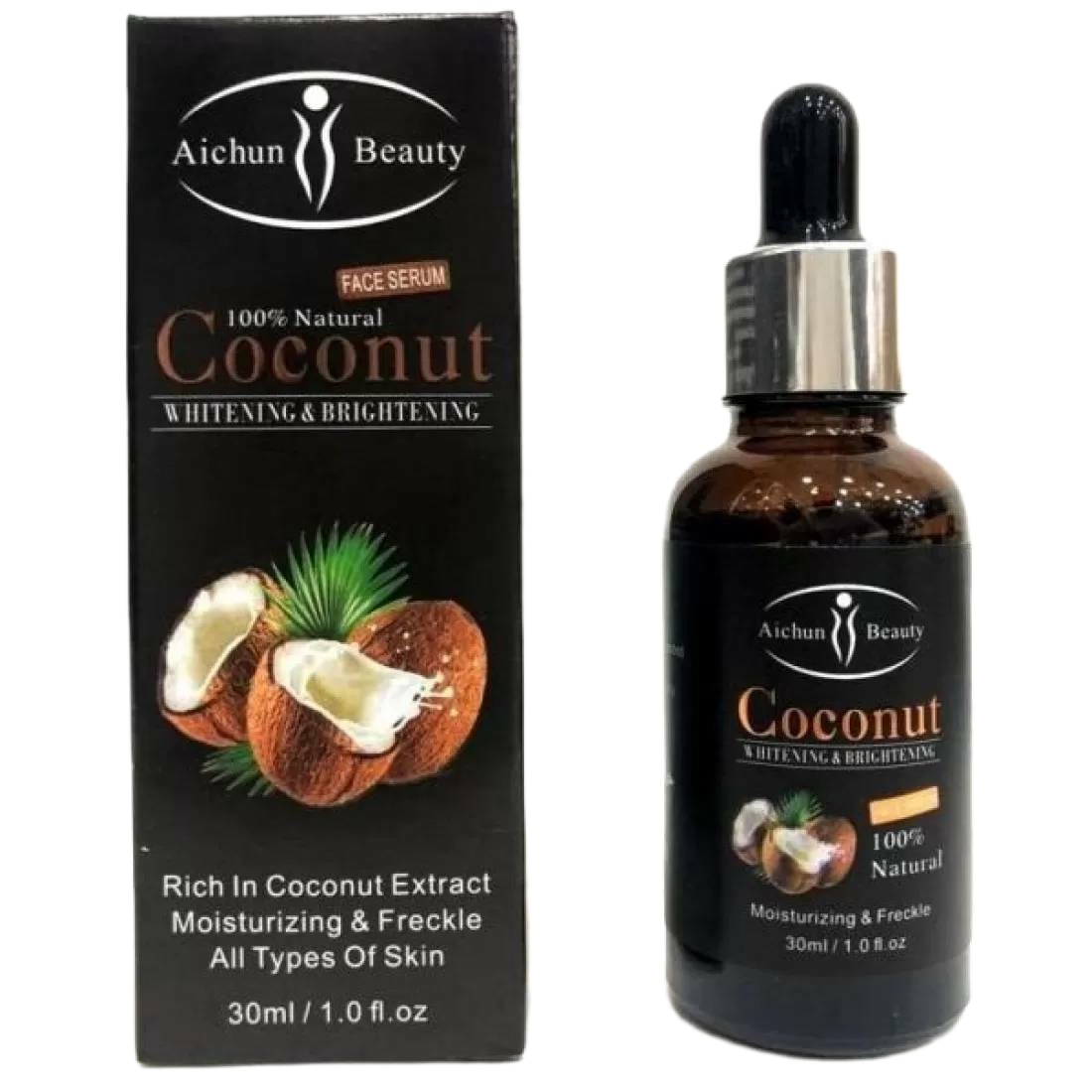 سرم روشن کننده ایچون بیوتی مدل coconut حجم 30 میلی لیتر