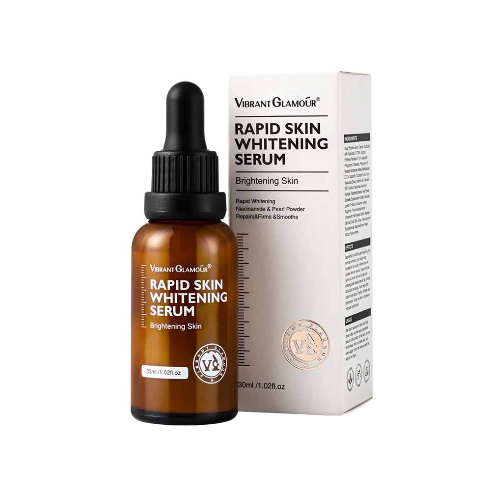 سرم روشن کننده ویبرانت گلمور مدل rapid skin حجم 30 میلی لیتر