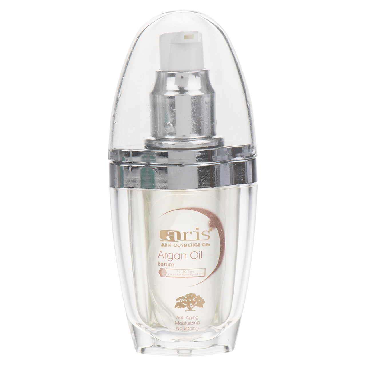 سرم روغن آرگان اریس مدل anti aging حجم 25 میلی لیتر