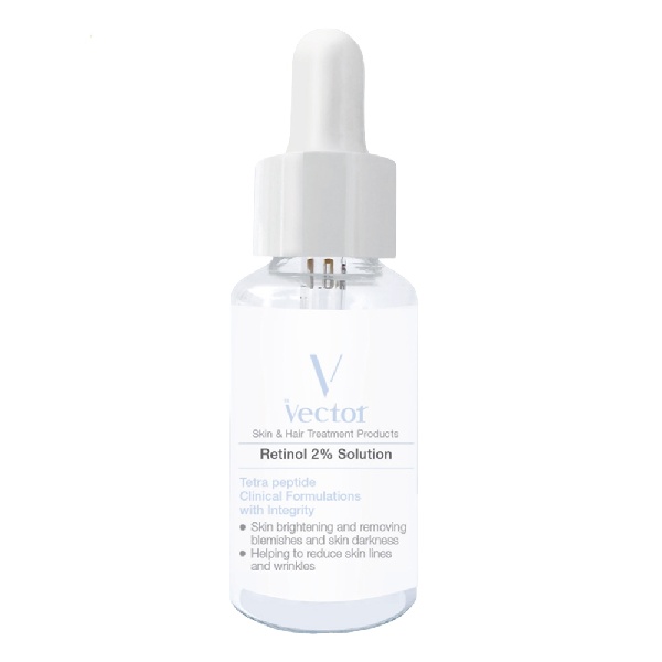 سرم شب پوست وکتور مدل retinol 2درصد حجم 30 میلی لیتر