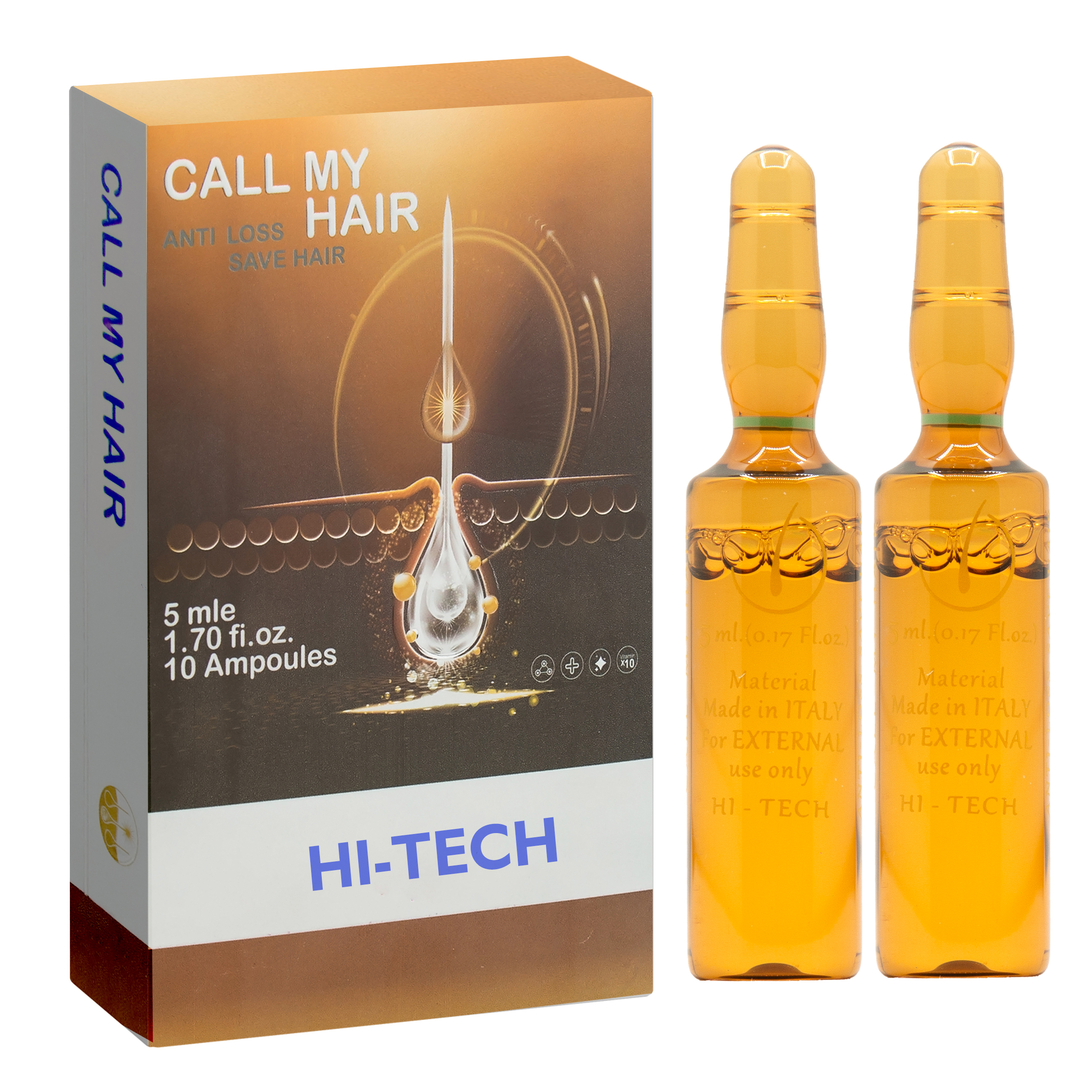 سرم ضد ریزش مو لوسوئن مدل call my hair حجم 5 میلی لیتر بسته 2 عددی