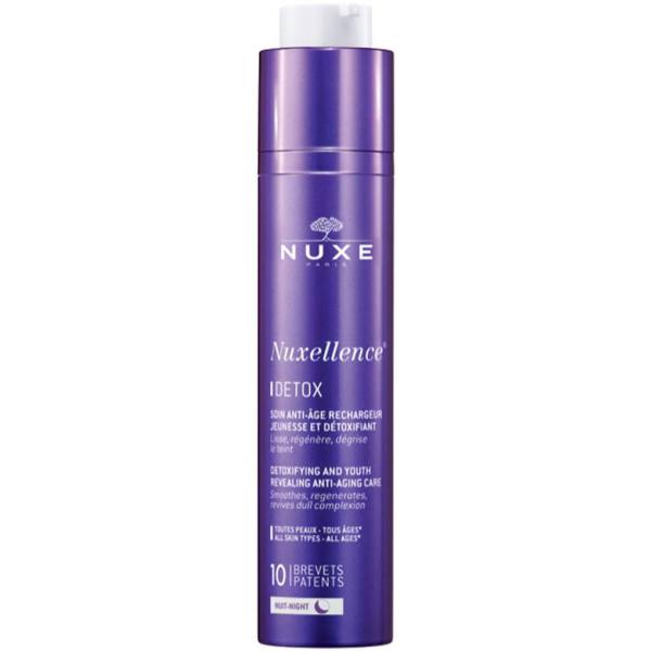 سرم ضد چروک شب نوکس مدل nuxellence detox حجم 50 میلی لیتر