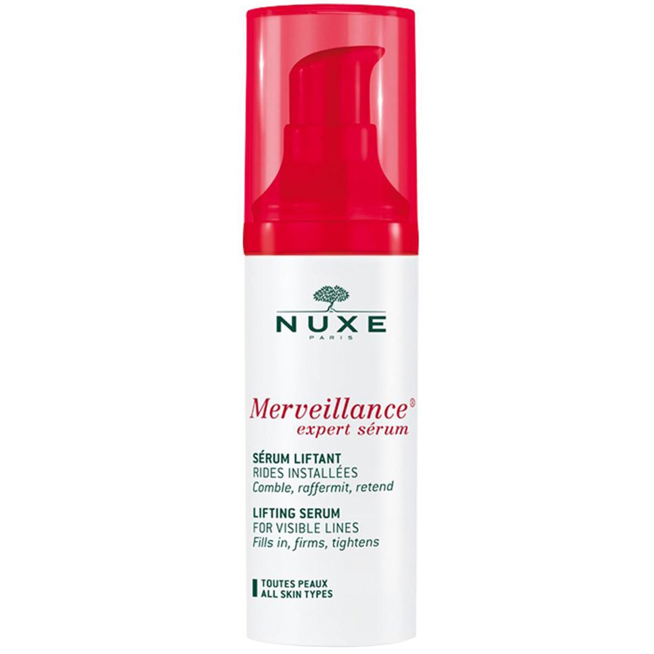 سرم ضد چروک نوکس سری merveillance expert حجم 30 میلی لیتر