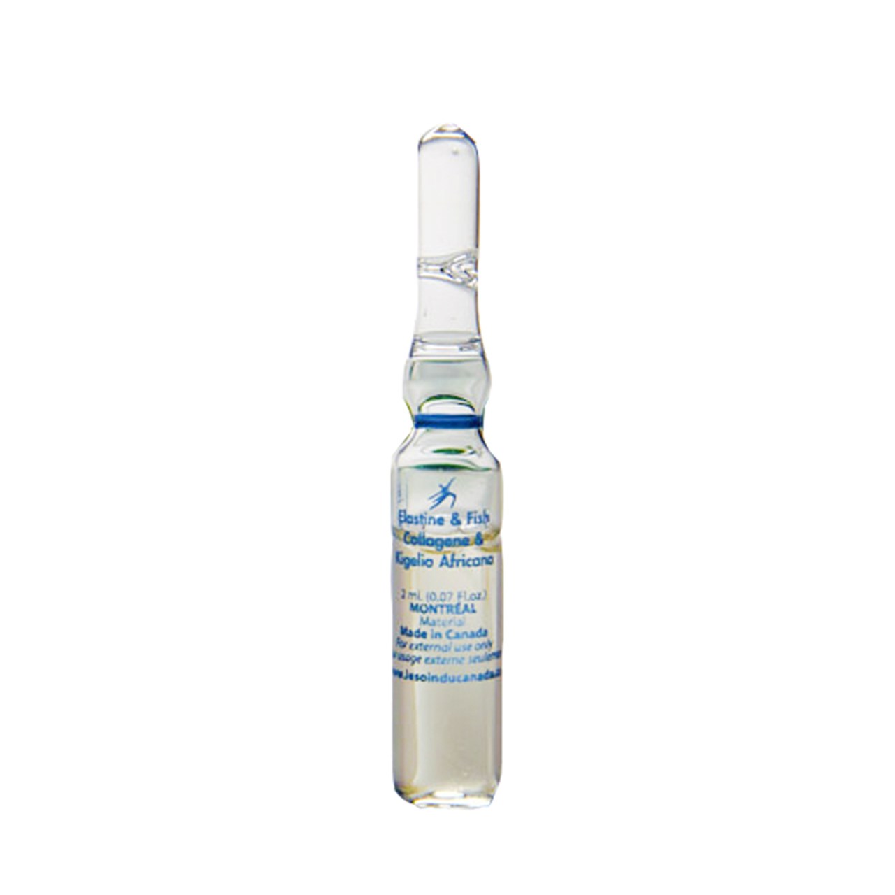 سرم ضد چروک پوست لوسوئن مدل elastin collagen حجم 20 میلی لیتر بسته 10 عددی